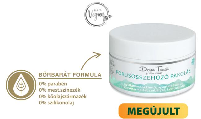 Lady STELLA Derm Touch Pórusösszehúzó Pakolás érzékeny bőrre 200ml