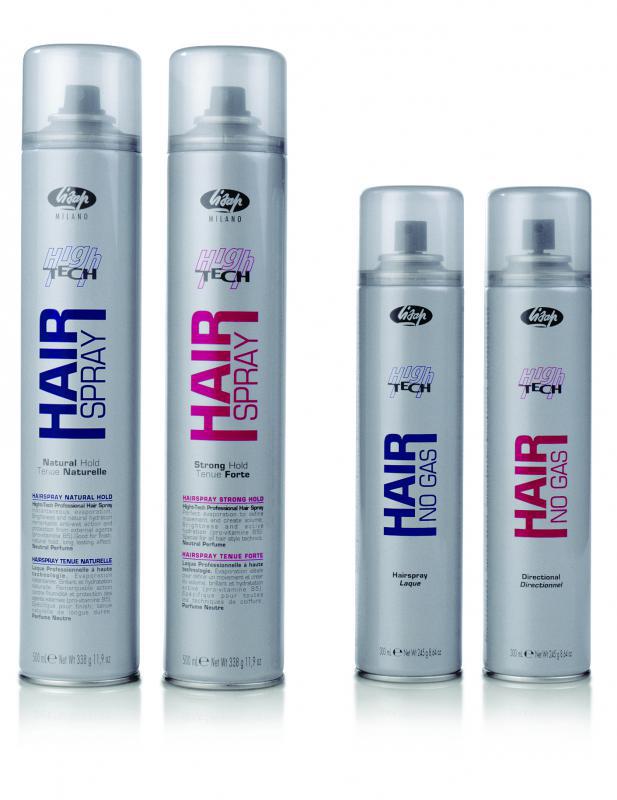 Lisap - High Tech Hairspray 500ml -  normál / extra erős hajtógázas hajlakk