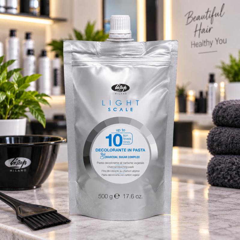 Lisap Light Scale Up To 10 Fekete Szőkítőkrém 500g (150029000)