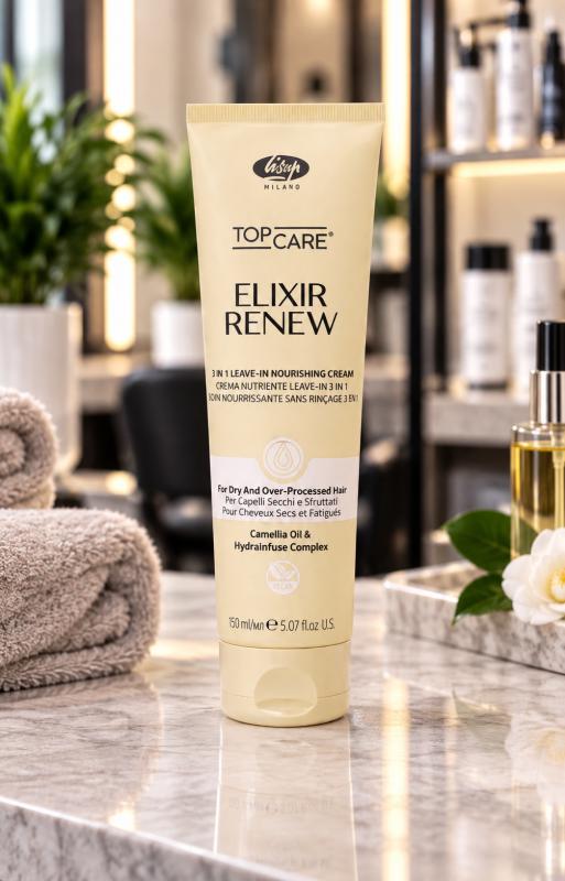 Lisap Top Care Elixir Renew 3 in 1 Leave-In Nourishing Cream 150ml