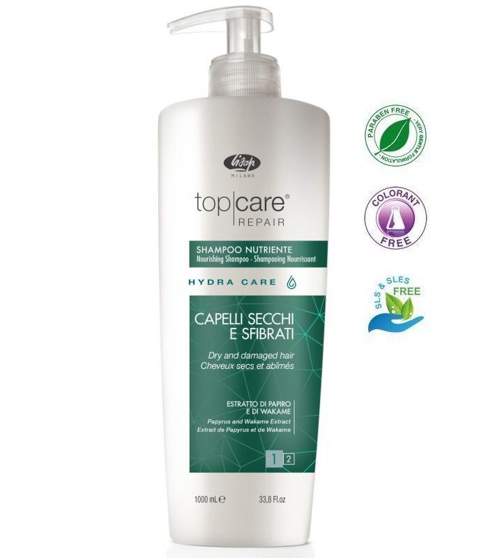 Lisap - Top Care Repair - HYDRA CARE Intenzív Hatású Tápláló Hidratáló Sampon 500ml (110179000)