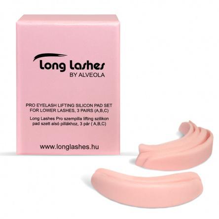 Long Lashes Pro Szempilla Lifting Szilikon Pad Szett Alsó Pillákhoz (LLA34090)