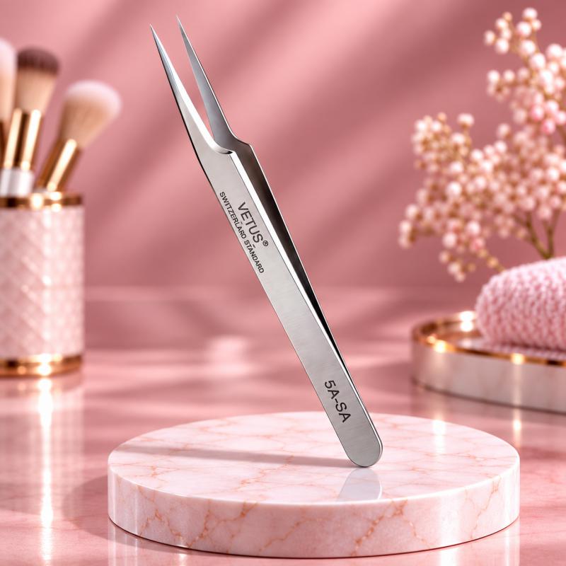 Long Lashes szempilla csipesz ferde (LLA33002)