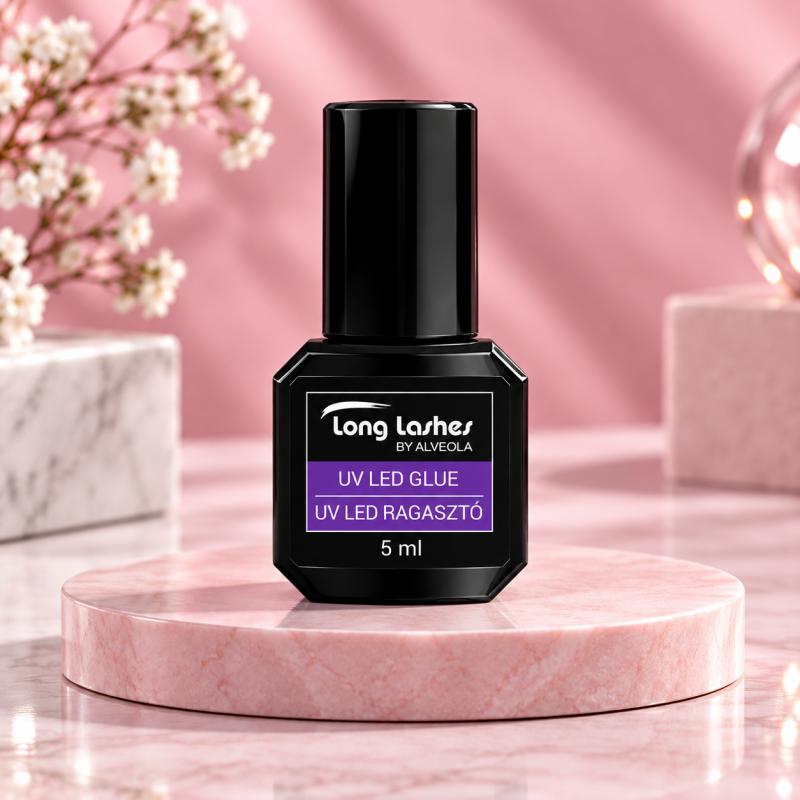 Long Lashes UV LED műszempilla ragasztó 5 ml (LLA11016)
