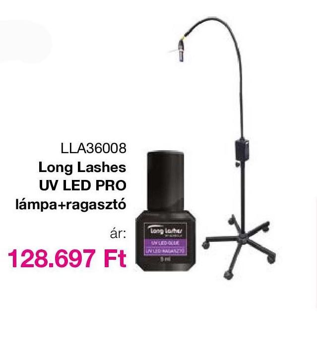 Long Lashes UV LED PRO lámpa + ragasztó