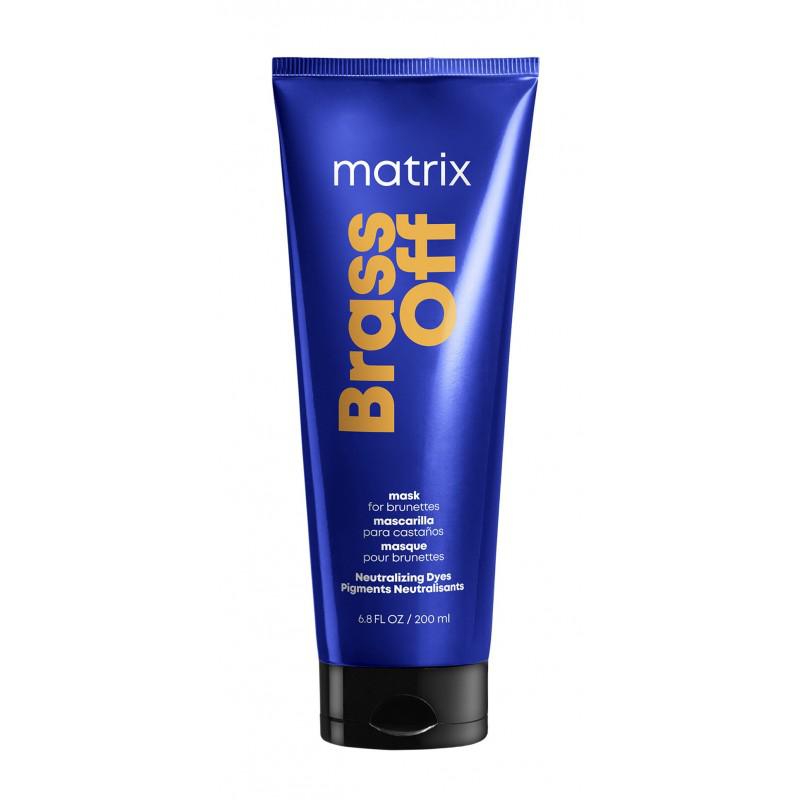 Matrix - Total Results - Brass Off hajpakolás a sárga tónusok semlegesítésére 200ml