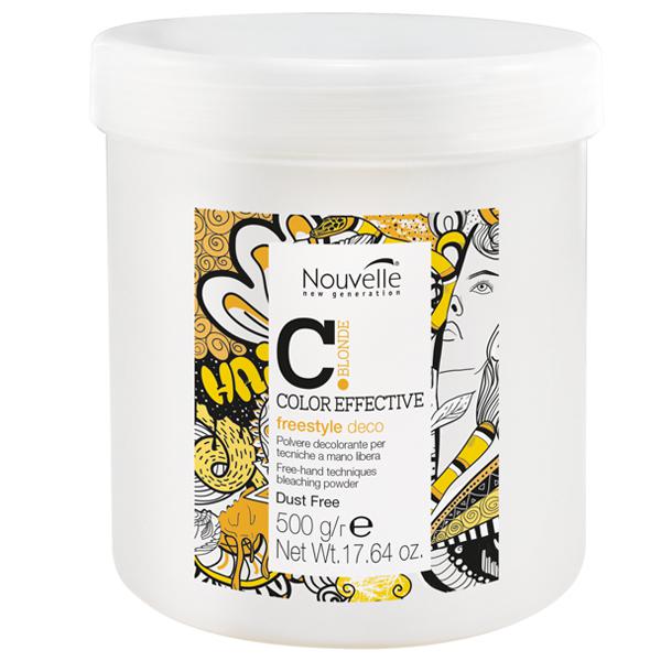 Nouvelle Hajszőkítőpor X Chromat 500g (2NOU0004) – Professzionális, speciális fehérítőpor fehérítő és szabadkezes technikákhoz