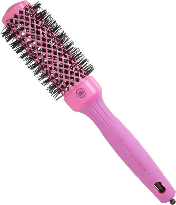 Olivia Garden Expert Blowout Shine Pink Professzionális Körkefe (35mm)