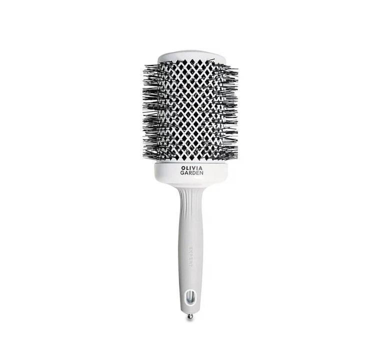 Olivia Garden Expert Blowout Shine White & Silver Professzionális Körkefe (65mm)