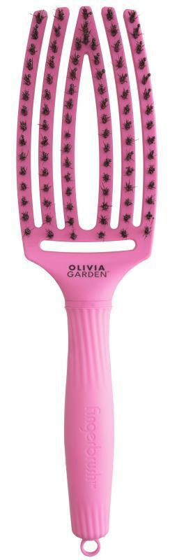 Olivia Garden Fingerbrush 2024 Bubble Pink M Bontókefe (ID1844)