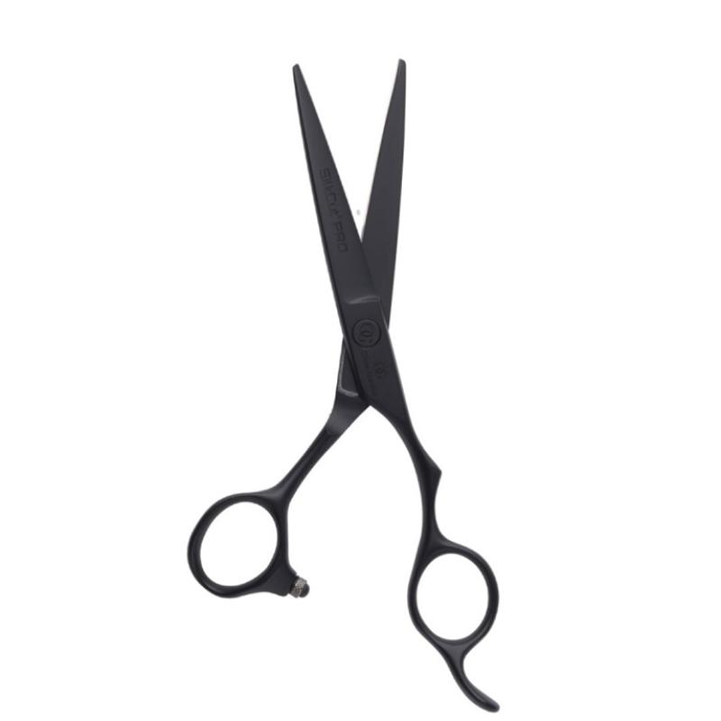 Olivia Garden SilkCut PRO Matt Black Professzionális Hajvágó Olló (5.75")