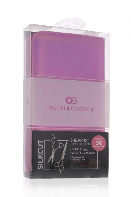 Olivia Garden SilkCut Shear Kit 5.75"Shear + 6"35T Eur Thinner