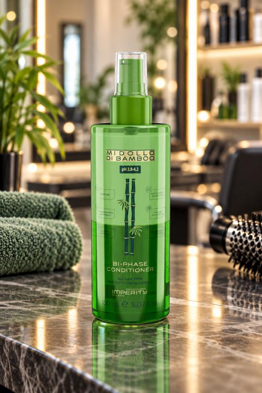 Organic Midollo Di Bamboo Kétfázisú Hajkondicionáló Spray – 150 ml – (IP 555423)