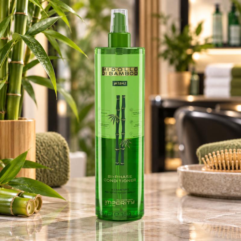 Organic Midollo Di Bamboo Kétfázisú Hajkondicionáló Spray 500ml (555422)