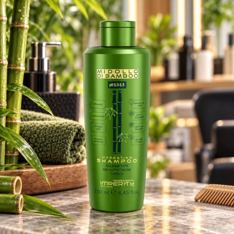 Organic Midollo Di Bamboo SLS Mentes Sampon 250ml IP (555426)