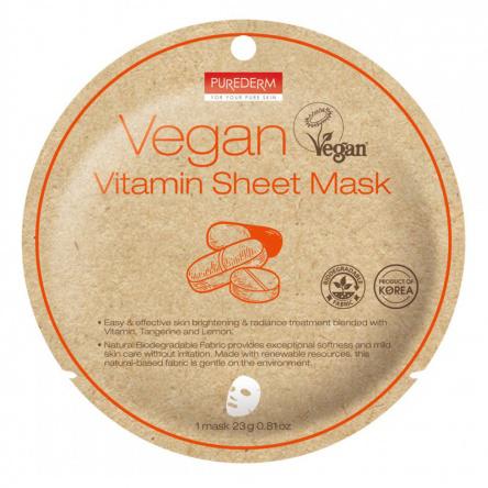 PureDerm 3 az 1-ben Vegan Vitamin maszk