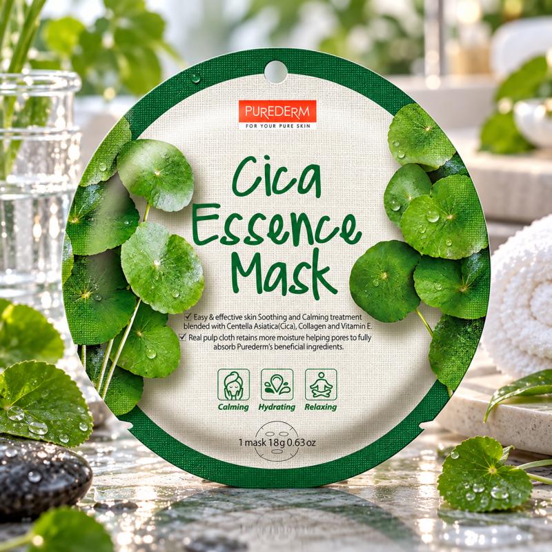PureDerm Cica Essence Fátyolmaszk – 1 db