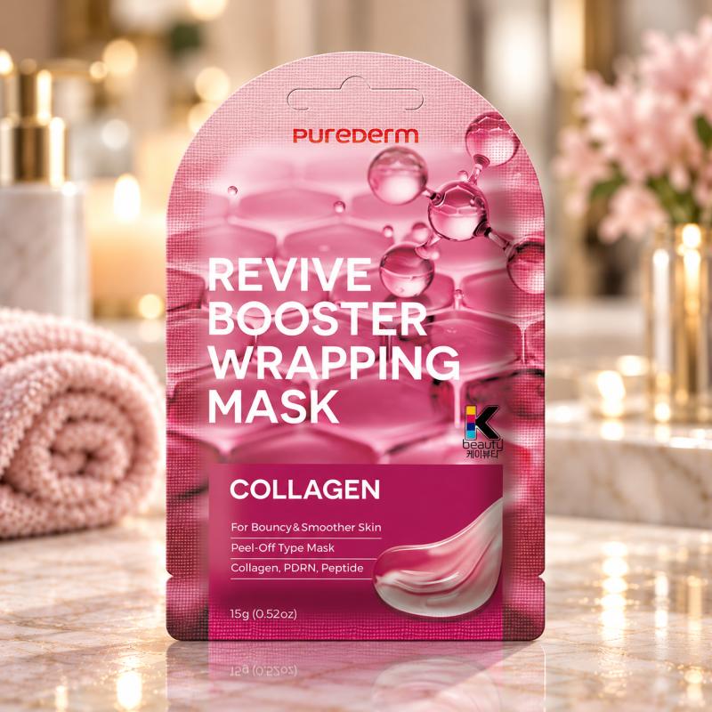 PureDerm Collagen Bőrmegújító Booster Peel-Off Maszk (PD894)