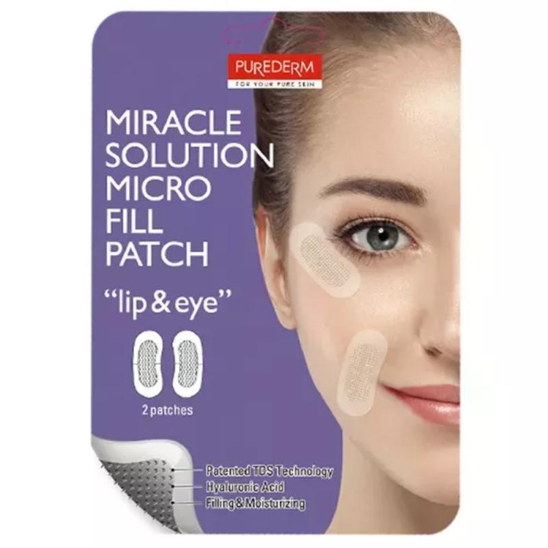 PureDerm Száj & szem mikrotűs anti-aging bőrtapasz 2 db (PD658)