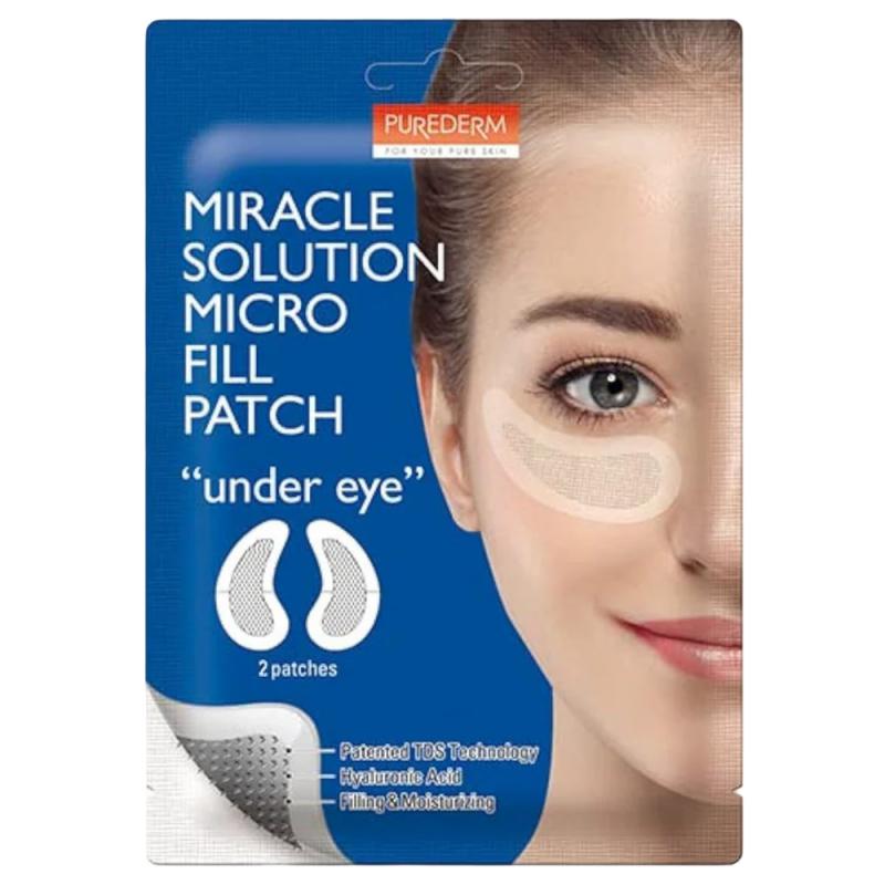 PureDerm Szem környék kezelő mikrotűs anti-aging bőrtapasz 2 db (PD659)
