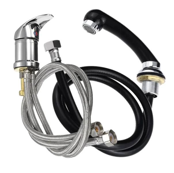 Rickiparodi Professzionális KOMPLETT Csaptelep Szett Fodrász Fejmosóhoz (45801113)