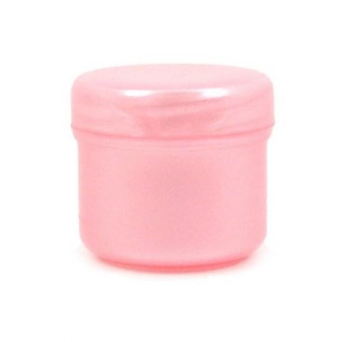 Rózsaszín Műanyag Tégely Kozmetikumokhoz (10ml - 5db/csomag)