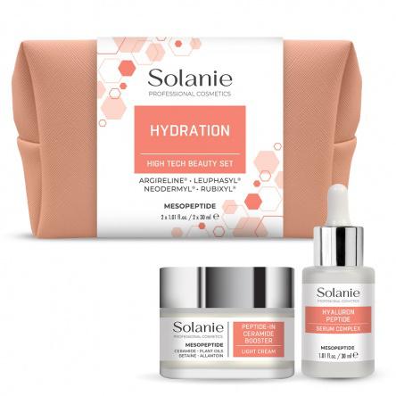 Solanie 3 Peptides Hidratáló High-Tech Beauty Szett (Leuphasyl® · Neodermyl® · Rubixyl®)
