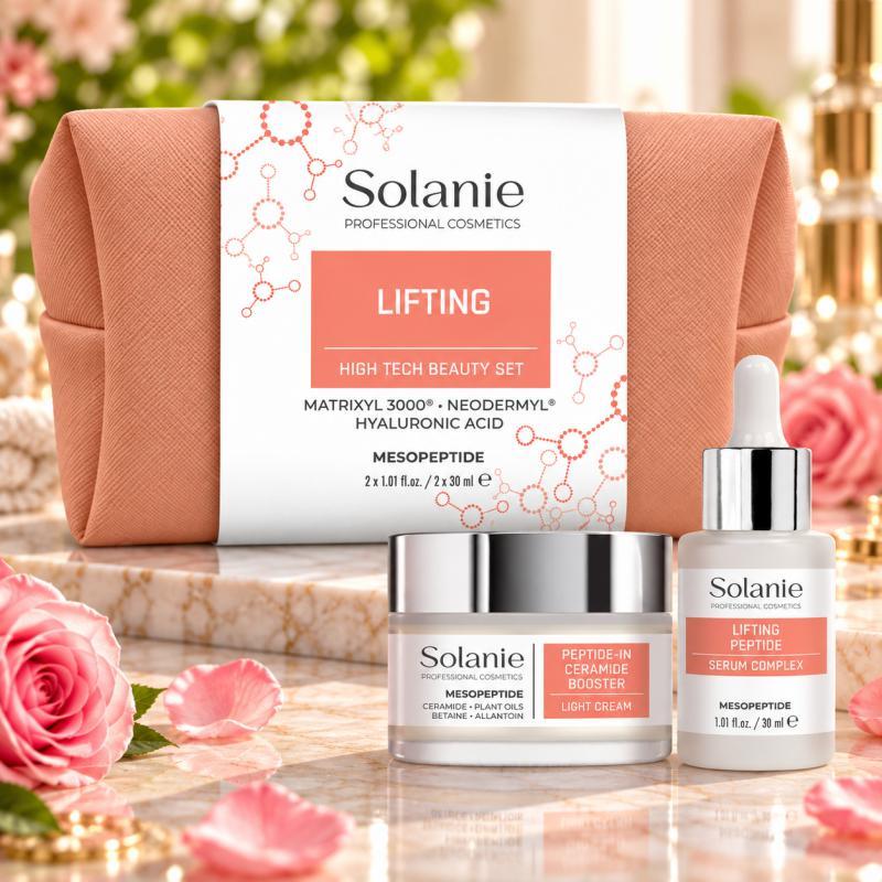 Solanie 3 Peptides Lifting High-Tech Beauty Szett
