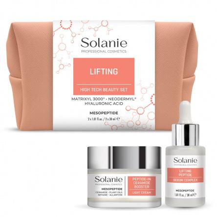 Solanie 3 Peptides Lifting High-Tech Beauty Szett (Matrixyl 3000® · Neodermyl® · Hialuronsav)