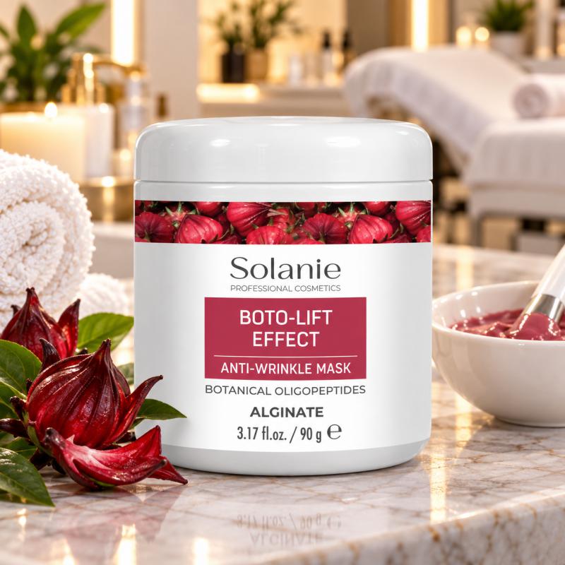 Solanie Alginát Botox Effect Ránctalanító Maszk 90 g (tégelyes)