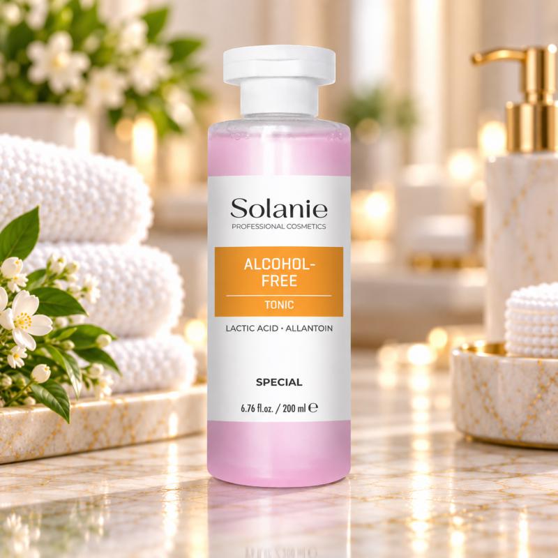 Solanie Alkoholmentes Tonik Antibakteriális Hatóanyagokkal 200 ml