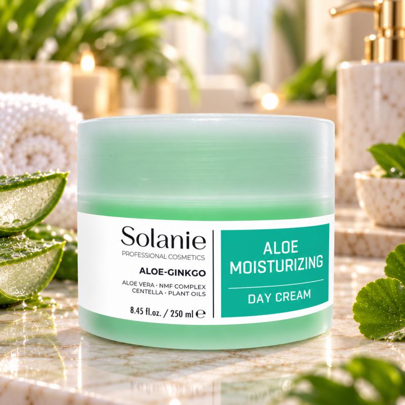 Solanie Aloe Hidratáló Nappali Krém (Félzsíros Nappali Krém) 250 ml