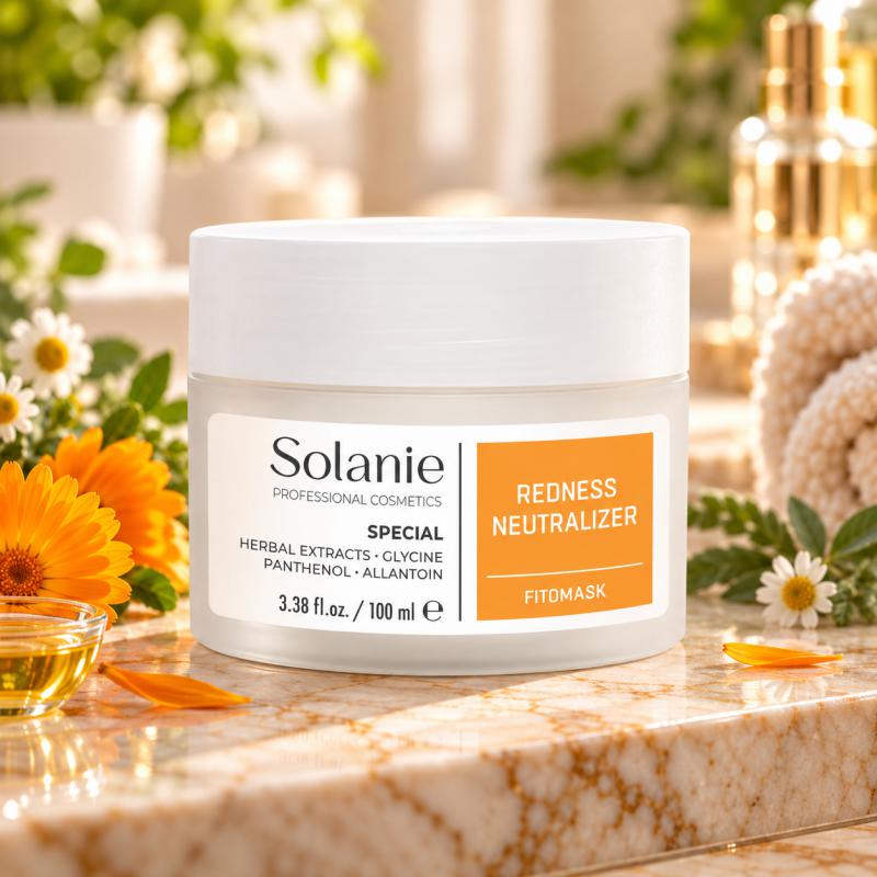 Solanie Anticouperose Bőrnyugtató Fitomaszk 100 ml
