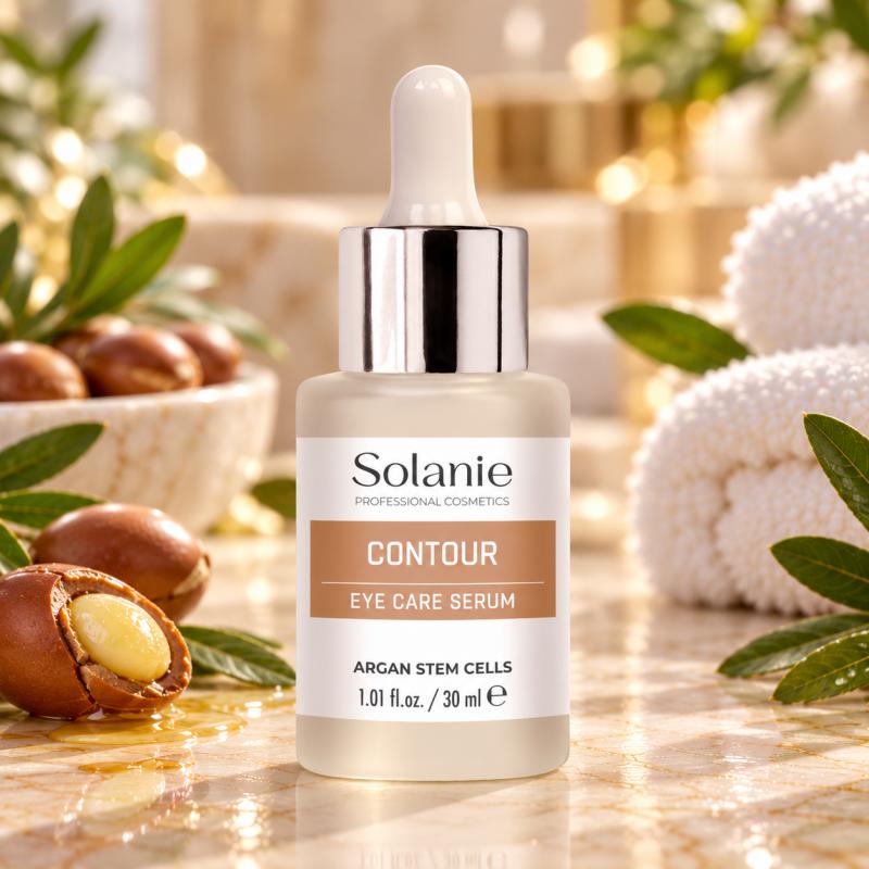 Solanie Argán Növényi Őssejtes Contour Szemránc Szérum 30 ml