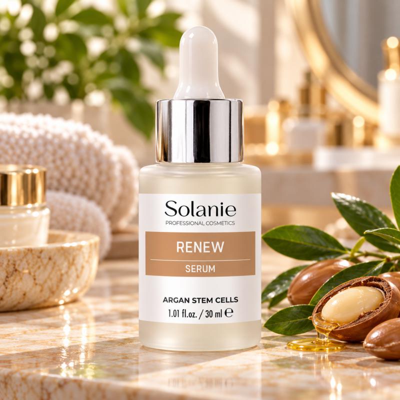 Solanie Argán Növényi Őssejtes Renew Szérum 30 ml