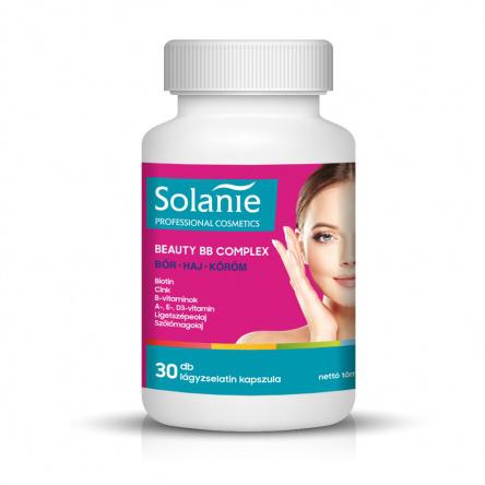 Solanie BEAUTY BB COMPLEX Skin • Hair • Nail étrend-kiegészítő lágyzselatin kapszula