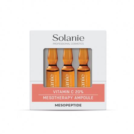 Solanie C-vitamin 20% Mezoterápiás ampulla 3X2ml