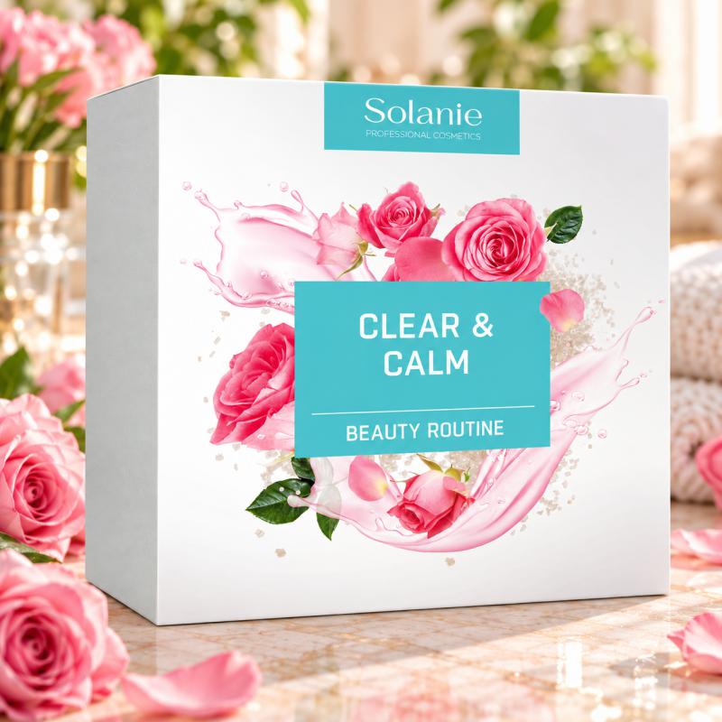 Solanie Clear & Calm – Beauty Routine Szett