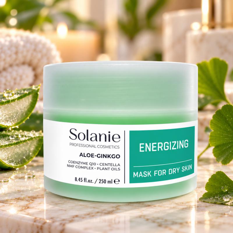 Solanie Energetizáló Pakolás Száraz Bőrre 250 ml