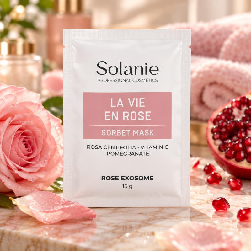Solanie La Vie En Rose Sorbet Maszk 15 g