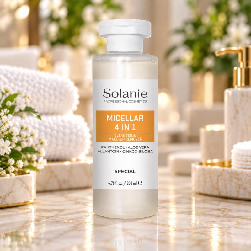 Solanie Micellás Smink- és Szemfesték Lemosó Folyadék 150 ml