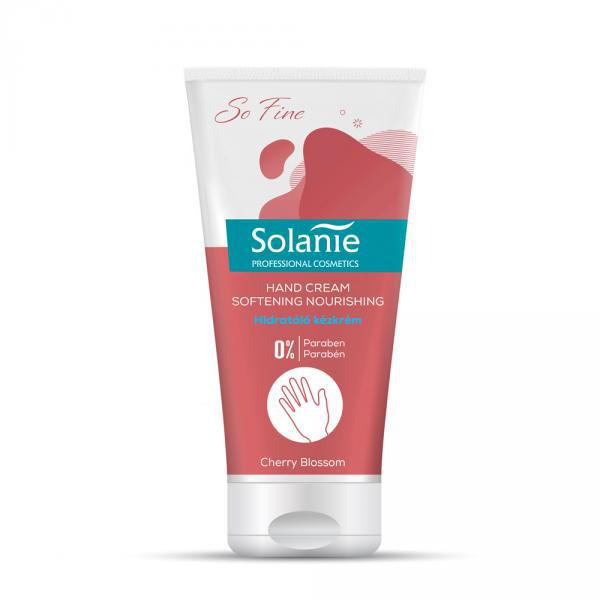Solanie So Fine Puhító és tápláló kézkrém cseresznyevirág illattal 50ml