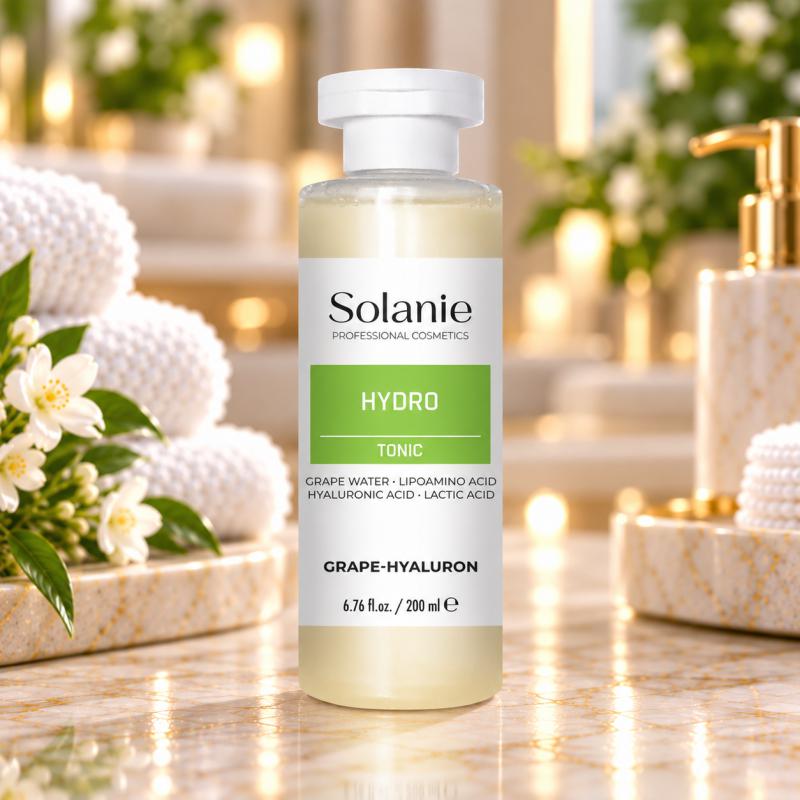 Solanie Szőlő-Hialuron Hidratáló Tonik 200 ml