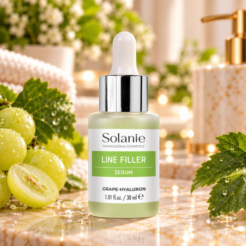 Solanie Szőlő-Hialuron Ráncsimító Szérum 30 ml