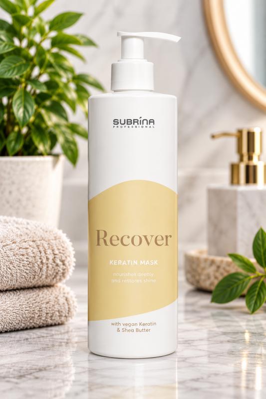 SUBRINA Professional Recover Keratin Maszk Extra Száraz, Sérült Hajra 500 ml (61206)