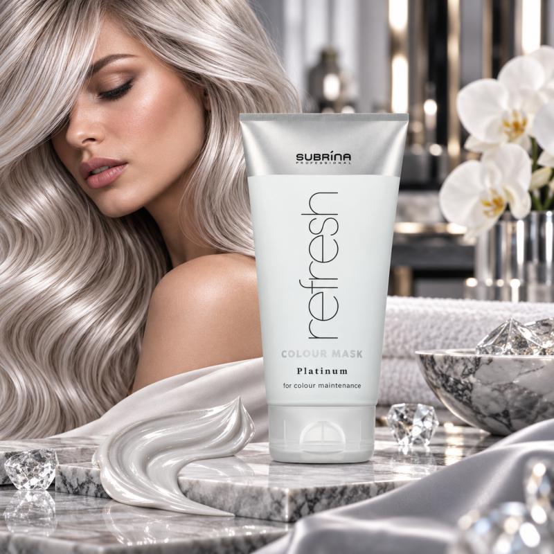 Subrina Professional Refresh Platinum Színfelfrissítő Maszk 150ml (060493)