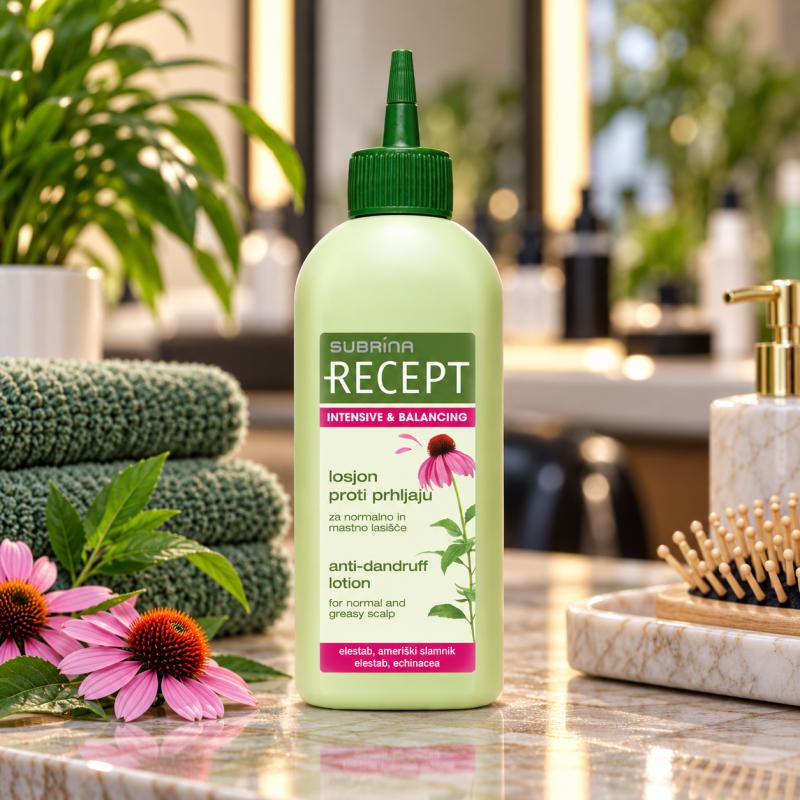 Subrina Recept Lotion Anti Dandruff Hajszesz Korpásodás Ellen 200ml (52217)