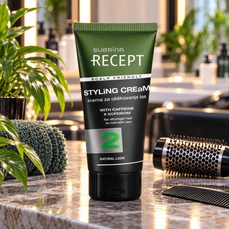 Subrina Recept Styling Natural Look Hajformázó Krém 150ml (60852)