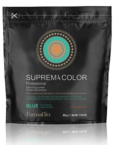 Suprema Color Szőkítőpor – kék, pormentes 30gr