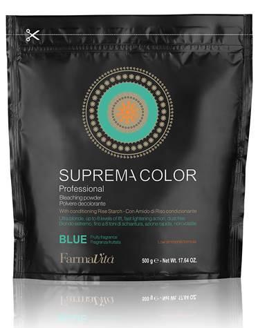 Suprema Color szőkítőpor – kék, pormentes 500gr